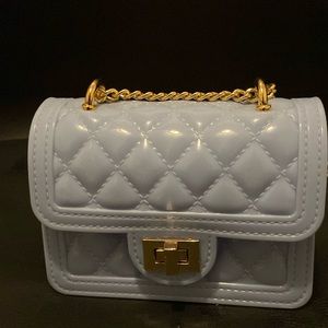 Dainty light blue Crossbody